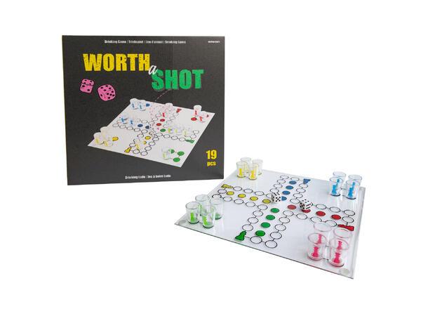 Drikkelek - Worth Shot Ludo
