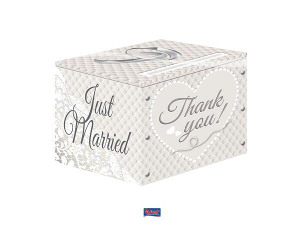 Eske til gavekonvelutter - Bryllup